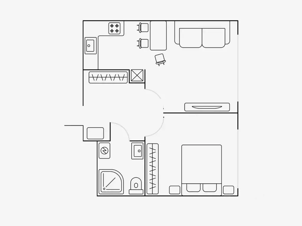 2-к кв. Москва ш. Энтузиастов, 3к1 (42.0 м) - Фото 2