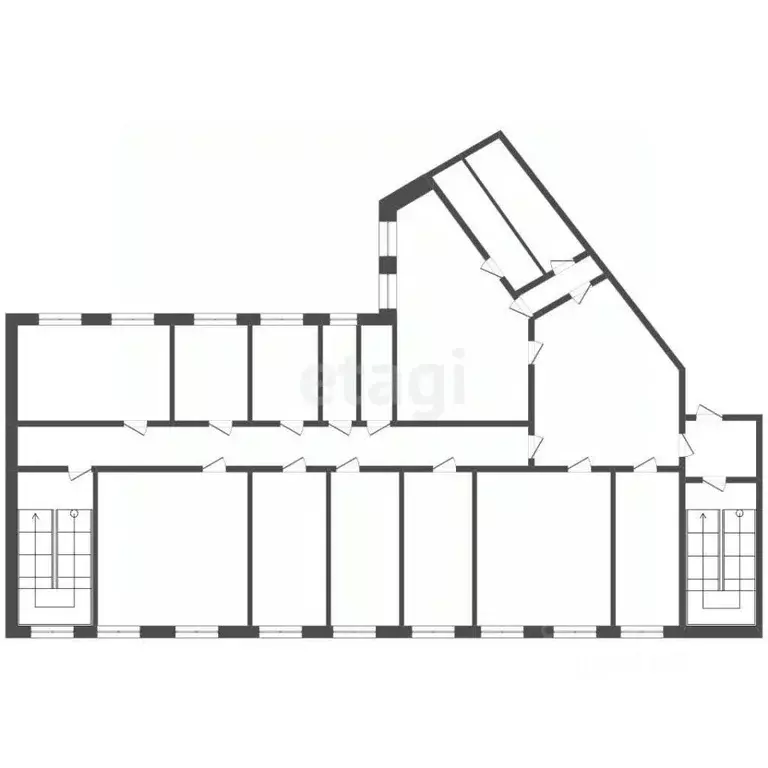 Офис в Тюменская область, Тюмень ул. Дзержинского, 15 (268 м) - Фото 2
