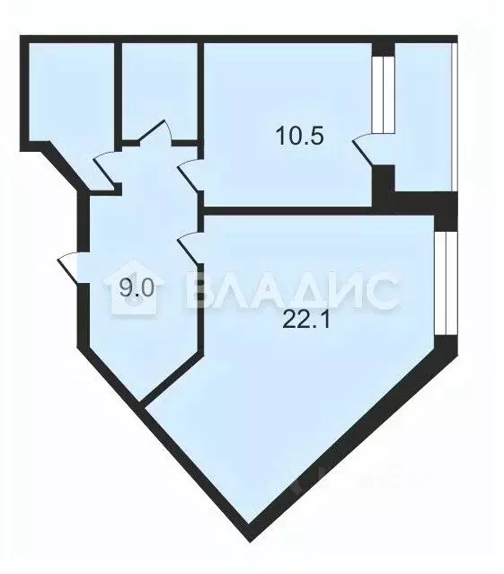 1-к кв. Московская область, Пушкино Серебрянка мкр, 46 (51.5 м) - Фото 1