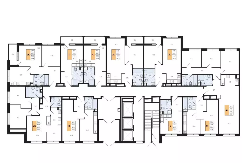 1-к кв. Приморский край, Владивосток ул. Расула Гамзатова, 7к3 (39.0 ... - Фото 2