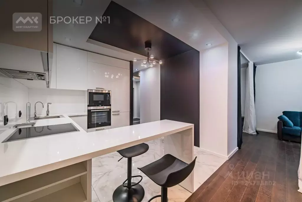 1-к кв. Санкт-Петербург Ушаковская наб., 1к4 (47.0 м) - Фото 2