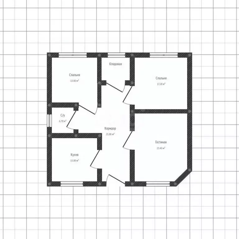 Дом в Адыгея, Майкоп городской округ, пос. Северный пер. Тихий (126 м) - Фото 2