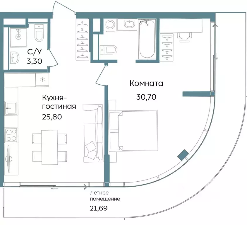 2-к кв. Крым, Саки ул. Морская (81.49 м) - Фото 0