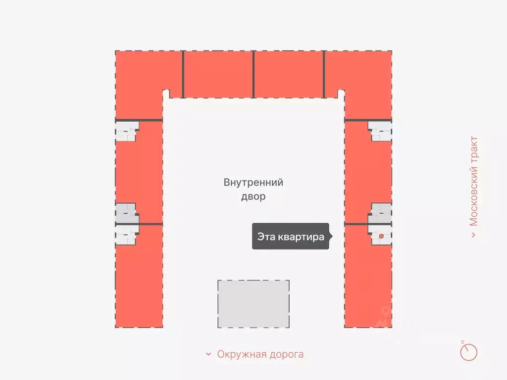 2-к кв. Тюменская область, Тюмень Кремлевская ул., 95 (38.5 м) - Фото 1