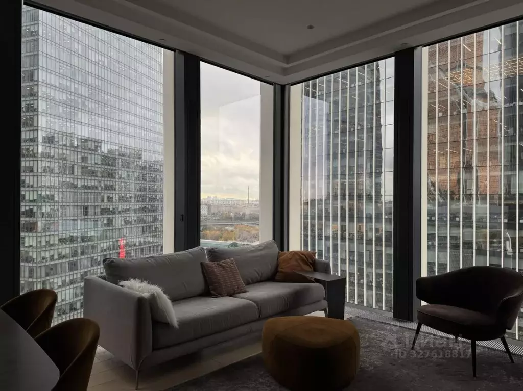 3-к кв. Москва 1-й Красногвардейский проезд, 22с2 (91.3 м) - Фото 1