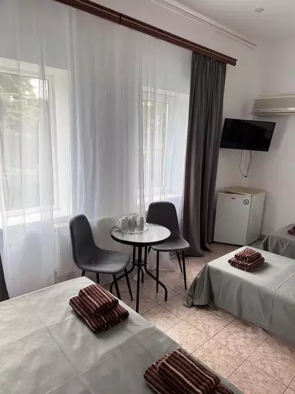 Комната Крым, Феодосия муниципальный округ, с. Береговое пер. ... - Фото 1