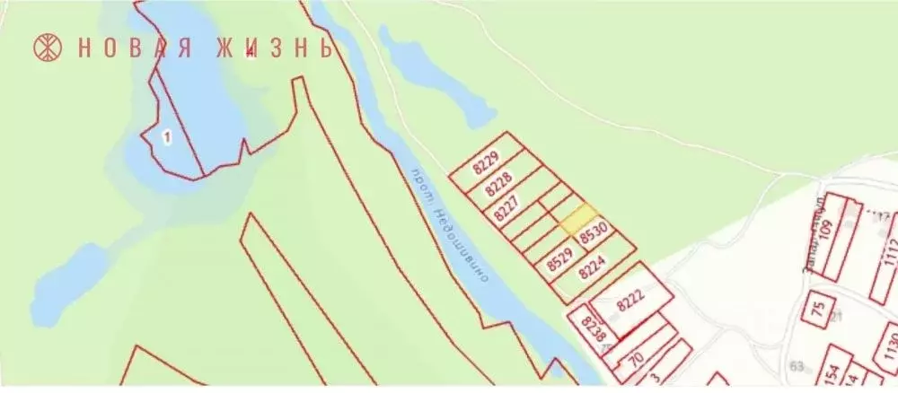 Участок в Самарская область, Волжский район, Рождествено с/пос, с. ... - Фото 1