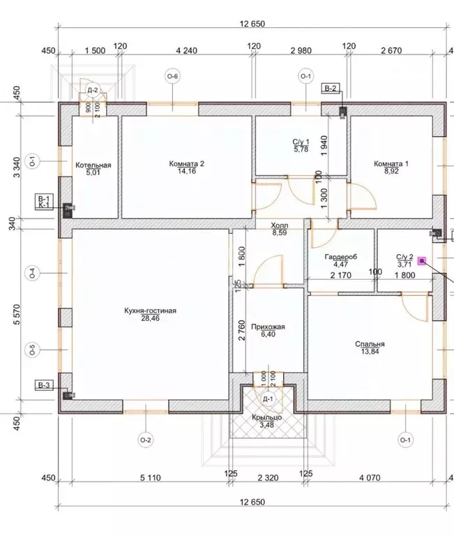 Дом в Рязанская область, Рязанский муниципальный округ, с. Семкино, ... - Фото 2