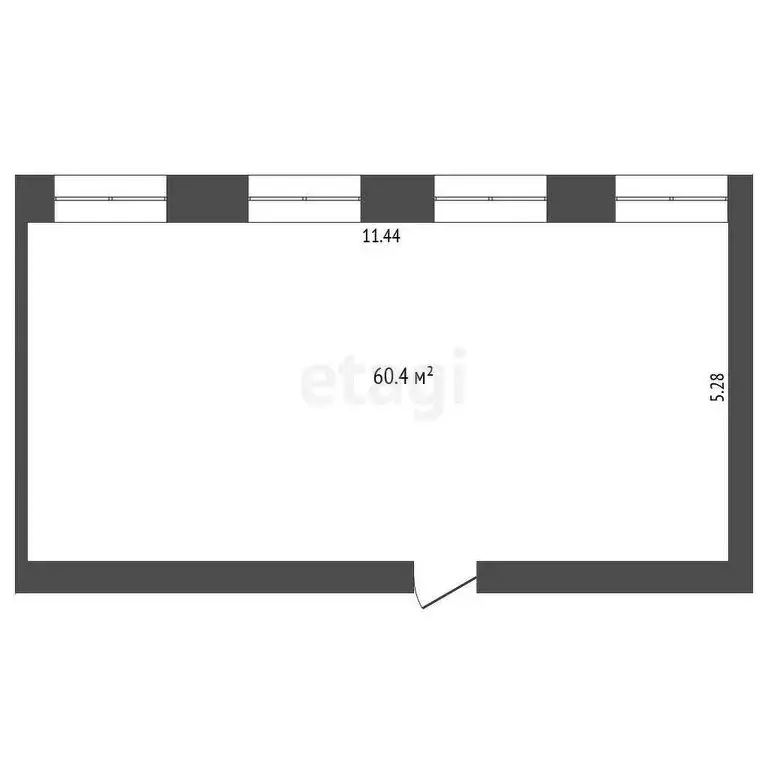 Офис (60 м) - Фото 1