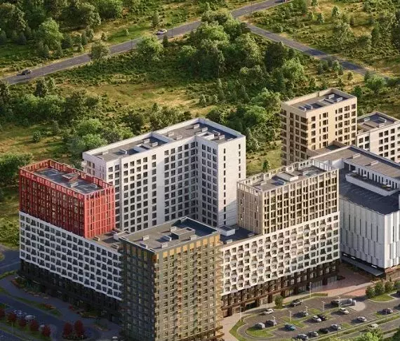 Квартира-студия, 25,6 м, 3/14 эт. - Фото 1