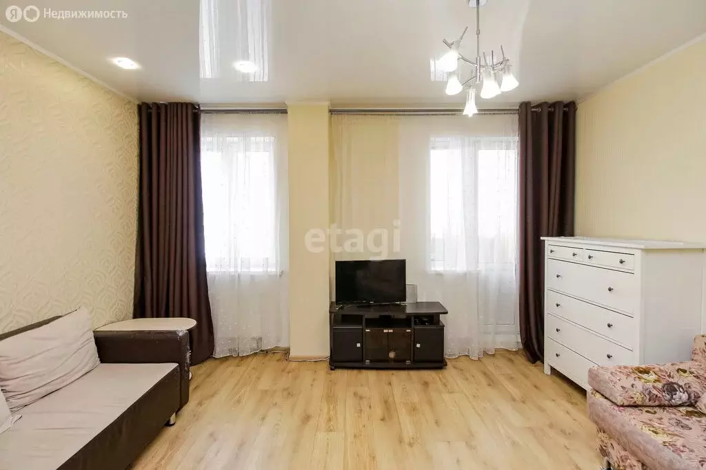 Квартира-студия: Тюмень, Стартовая улица, 1 (34.2 м) - Фото 1