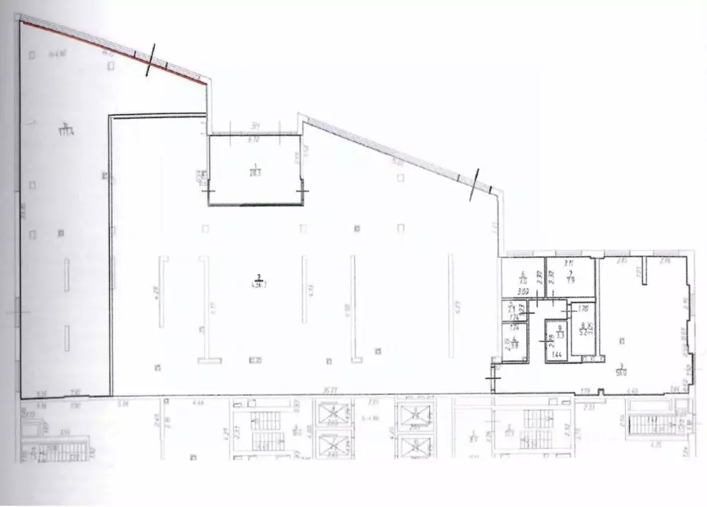Помещение свободного назначения в Москва Полярная ул., 27к6 (722 м) - Фото 2