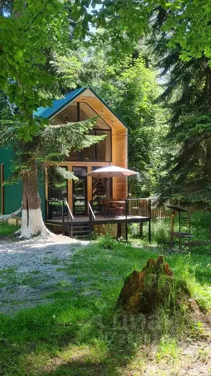 Дом в Карачаево-Черкесия, Зеленчукский район, с. Архыз  (80 м) - Фото 2