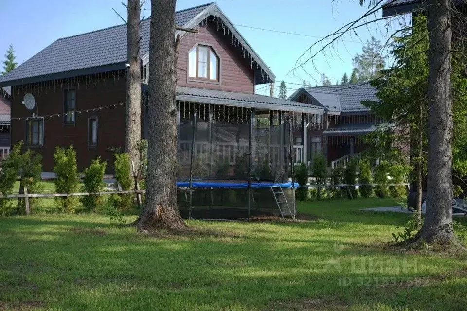 Дом в Ленинградская область, Приозерский район, Сосновское с/пос, д. ... - Фото 1