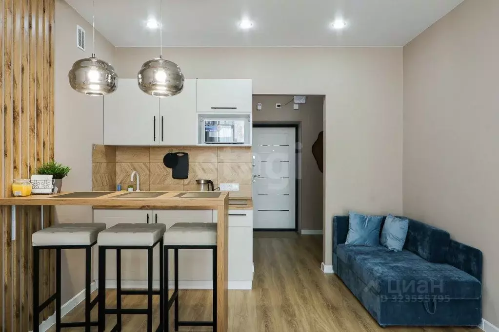 Студия Калининградская область, Калининград Батальная ул., 100 (24.3 ... - Фото 1