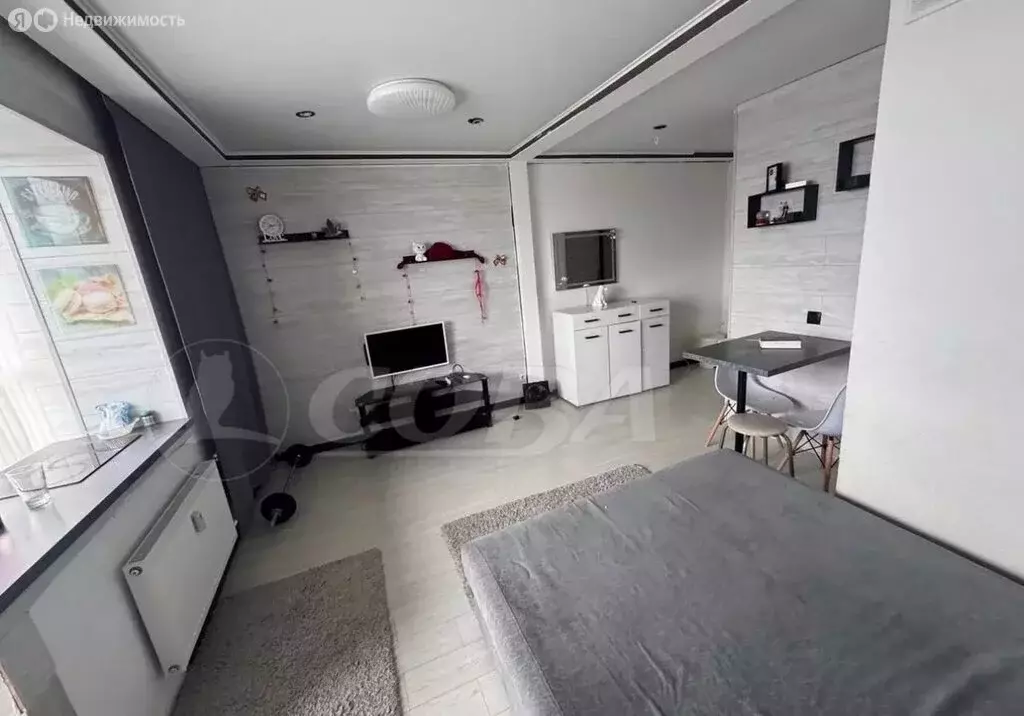 Квартира-студия: Тюмень, улица Новосёлов, 117 (29 м) - Фото 2