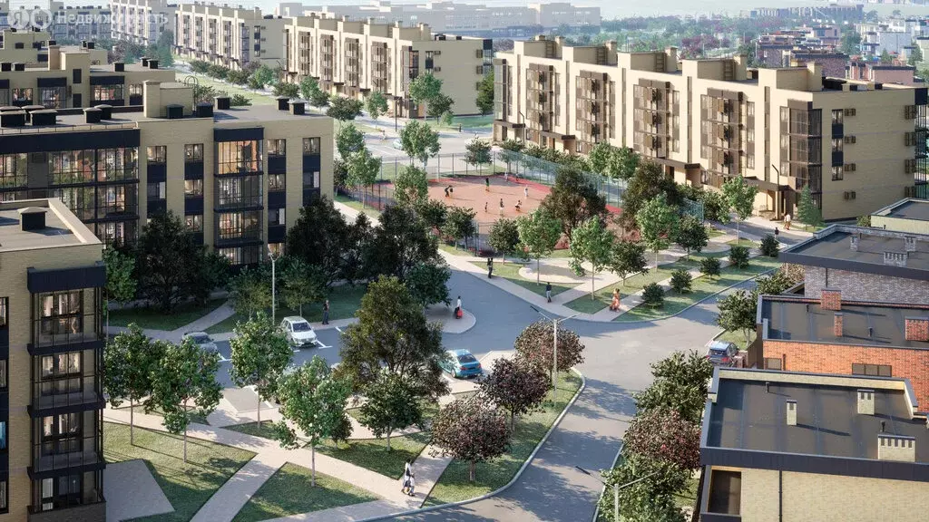 Квартира-студия: Краснодар, КП Новая Елизаветка (24.51 м) - Фото 1