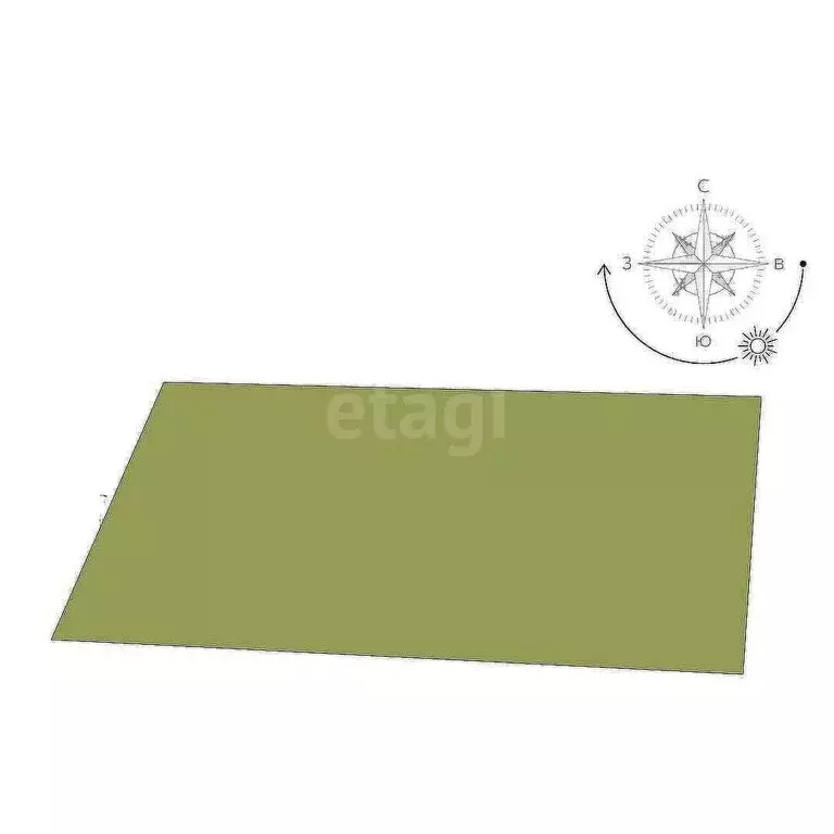 Участок в Межводное, Ароматная улица (24 м) - Фото 0