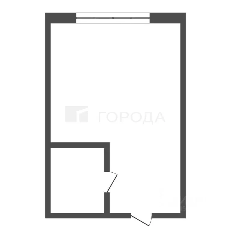 Студия Алтайский край, Барнаул ул. Весенняя, 16А (13.5 м) - Фото 1