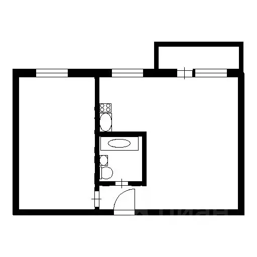2-к кв. Свердловская область, Нижний Тагил ул. Пархоменко, 26 (44.0 м) - Фото 2