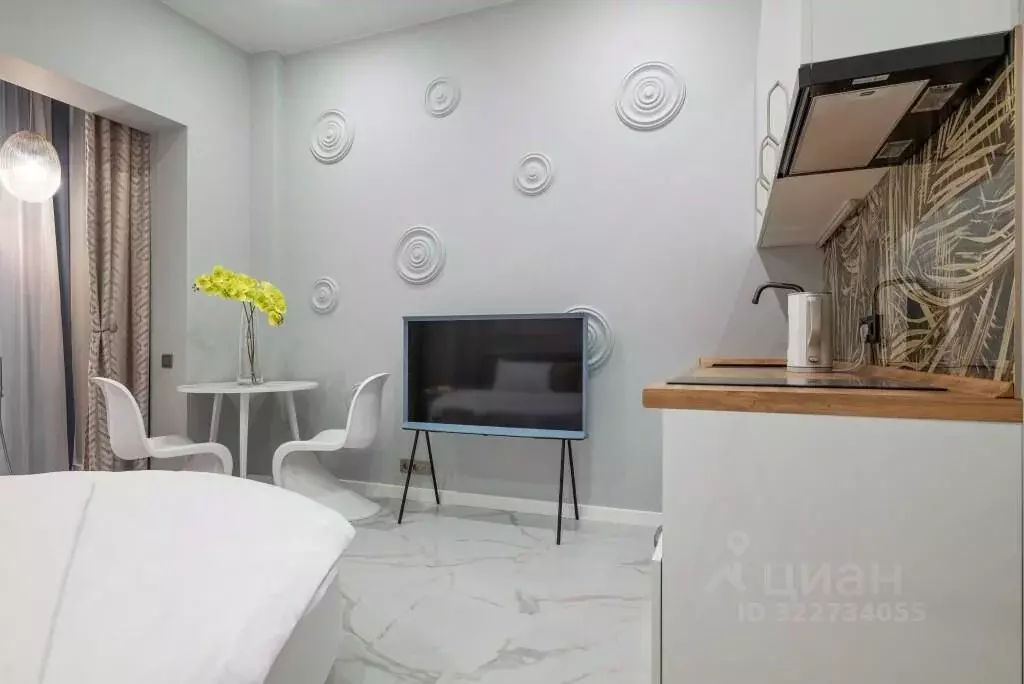 1-к кв. Краснодарский край, Сочи Центральный мкр, ул. Роз, 36 (32.0 м) - Фото 2