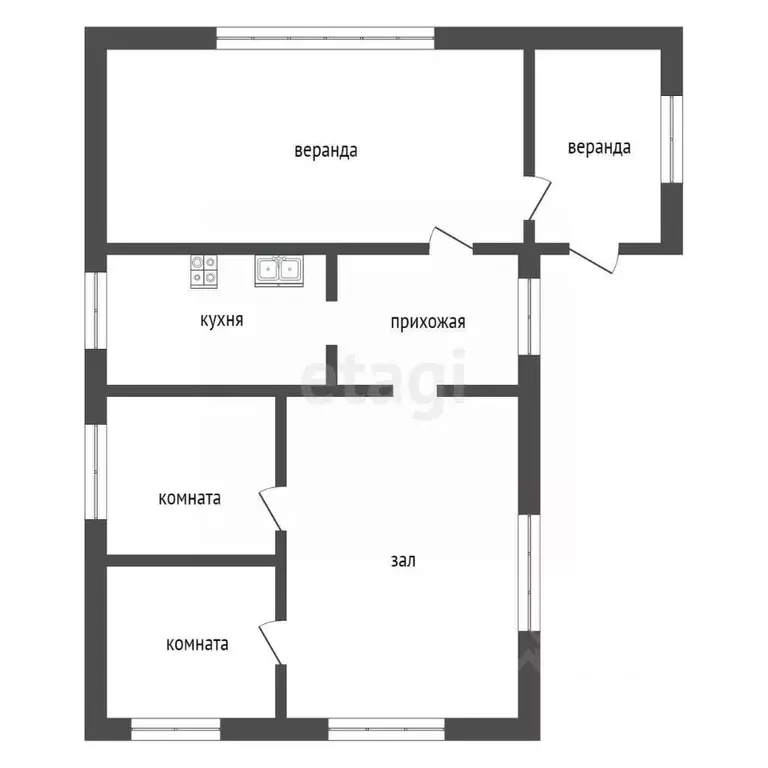 Дом в Саратовская область, Балашов Пугачевская ул., 88 (82 м) - Фото 2