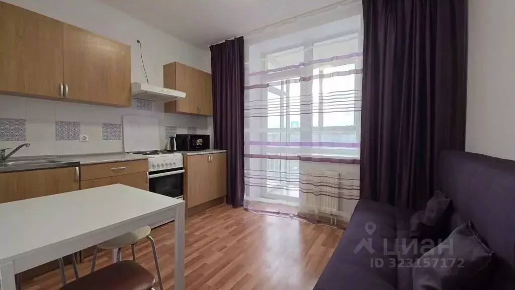 1-к кв. Свердловская область, Екатеринбург ул. Николая Островского, 1 ... - Фото 2