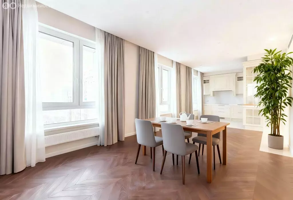 3-комнатная квартира: Москва, Щукинская улица, 3 (98 м) - Фото 1