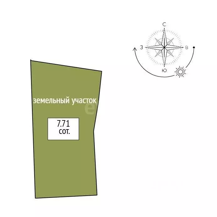 Участок в Свердловская область, Нижний Тагил Волочаевская ул. (7.71 ... - Фото 2