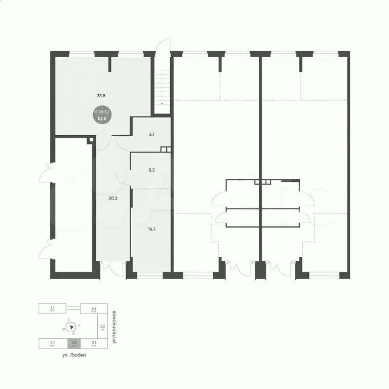 Продам помещение свободного назначения, 82.8 м - Фото 0