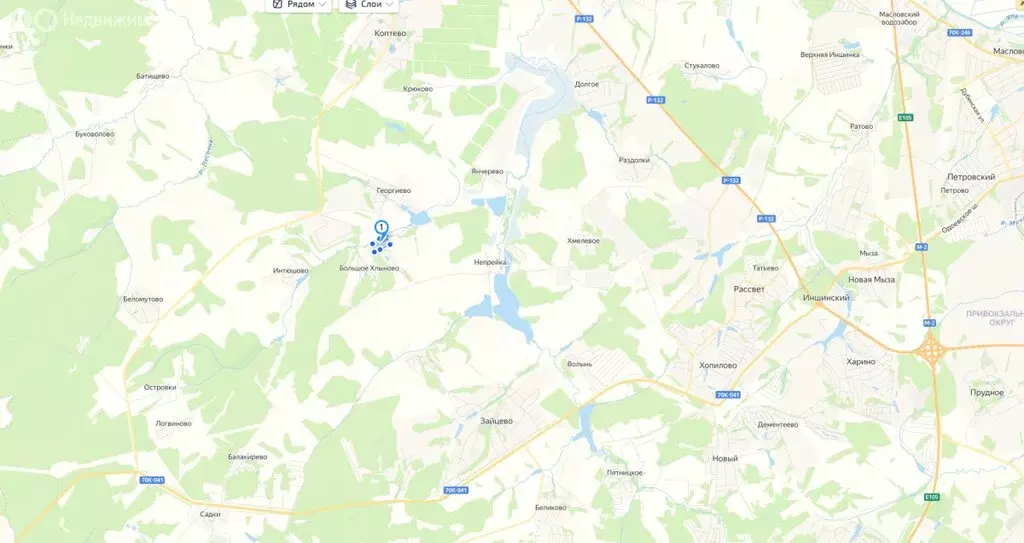 Участок в Тульская область, городской округ Тула, деревня Большое ... - Фото 2