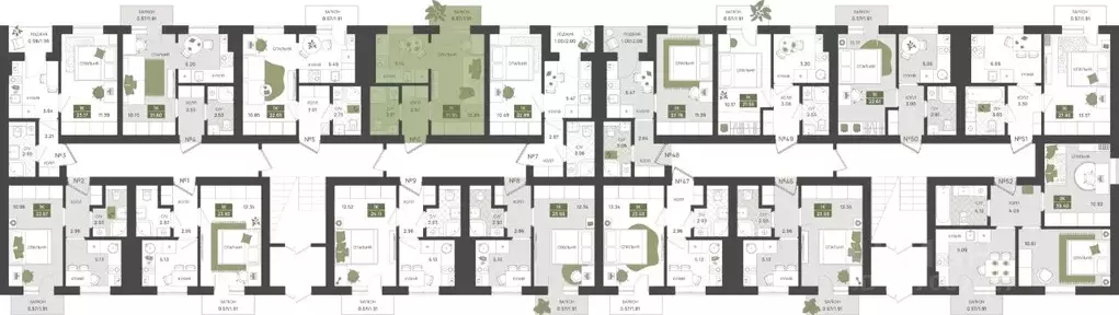 1-к кв. Калининградская область, Гурьевск  (21.95 м) - Фото 2