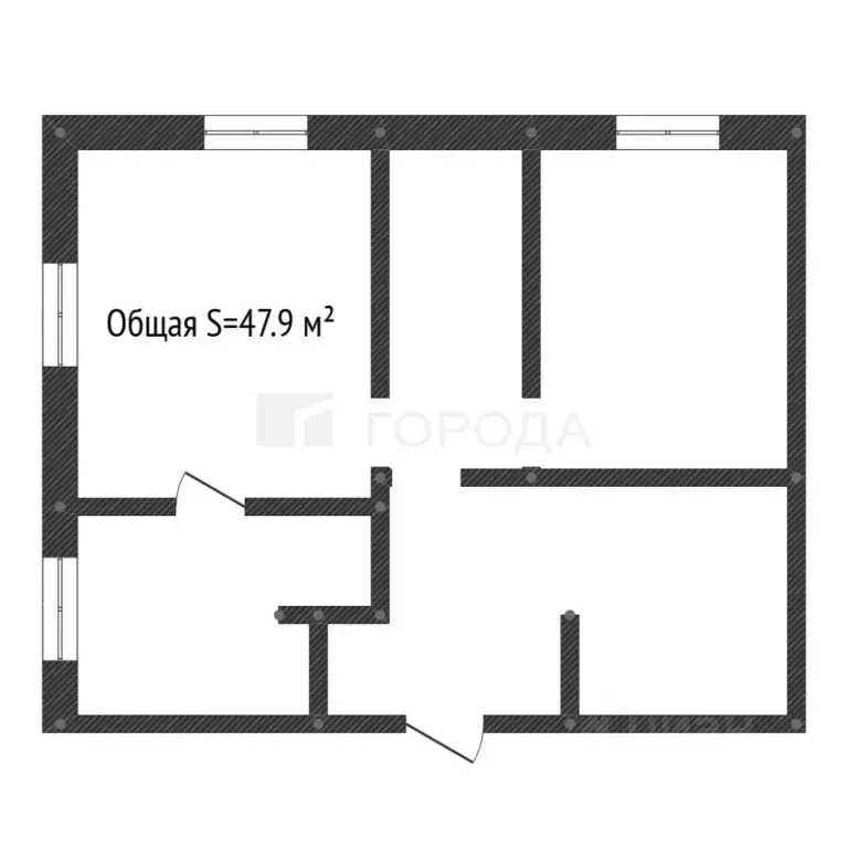 2-к кв. Алтайский край, Барнаул ул. Солнцева, 17А (47.9 м) - Фото 2