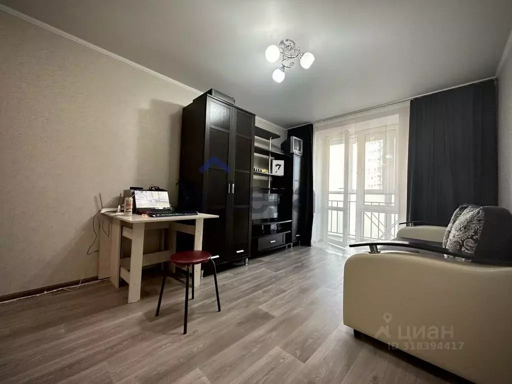 1-к кв. Татарстан, Казань ул. Азата Аббасова, 12 (39.0 м) - Фото 1