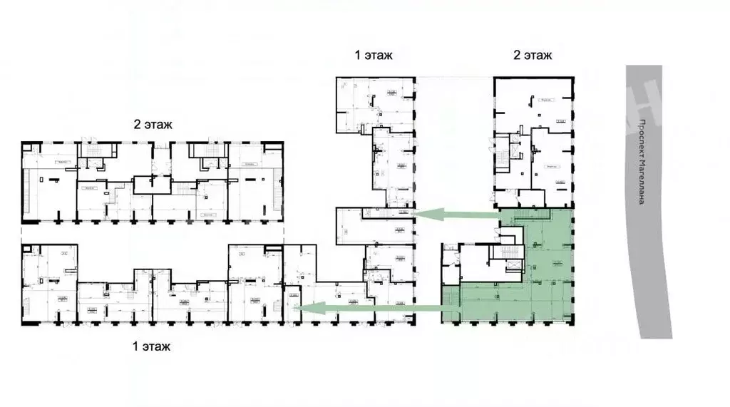 Помещение свободного назначения в Москва просп. Прокшинский, 7 (308 м) - Фото 2