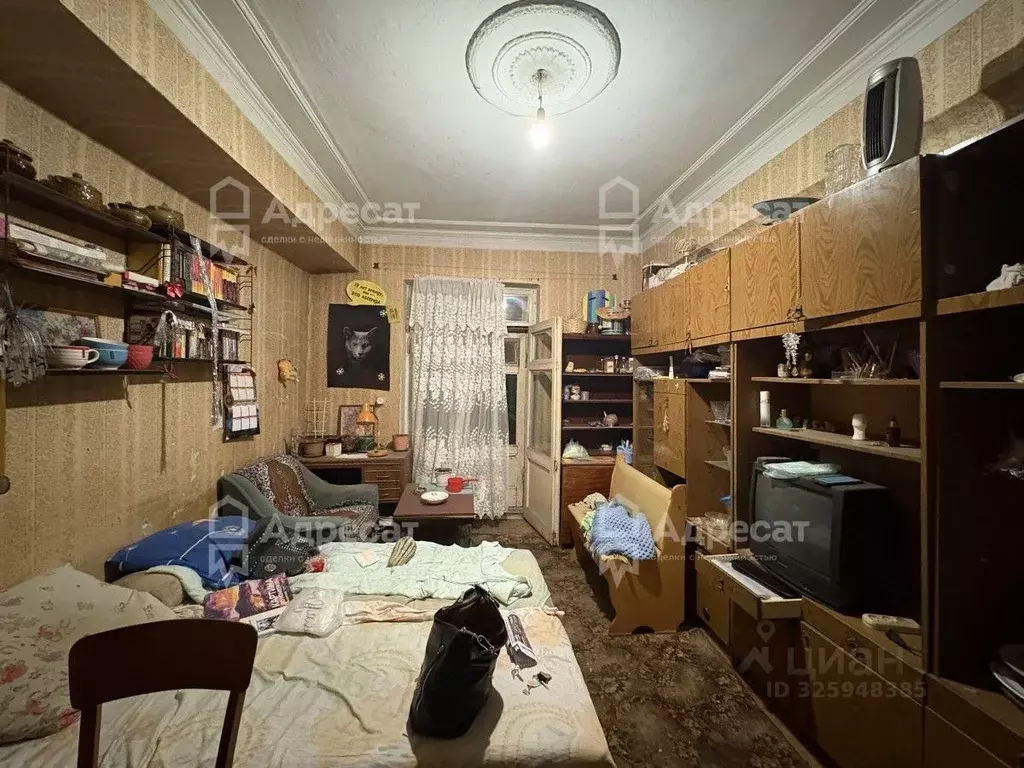 Комната Волгоградская область, Волгоград ул. Фадеева, 35 (15.0 м) - Фото 1