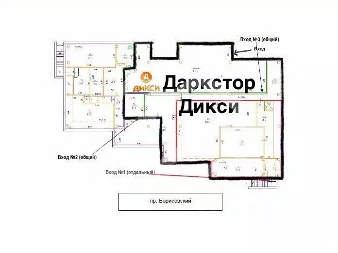 Помещение свободного назначения в Москва Борисовский проезд, 15к1с2 ... - Фото 2