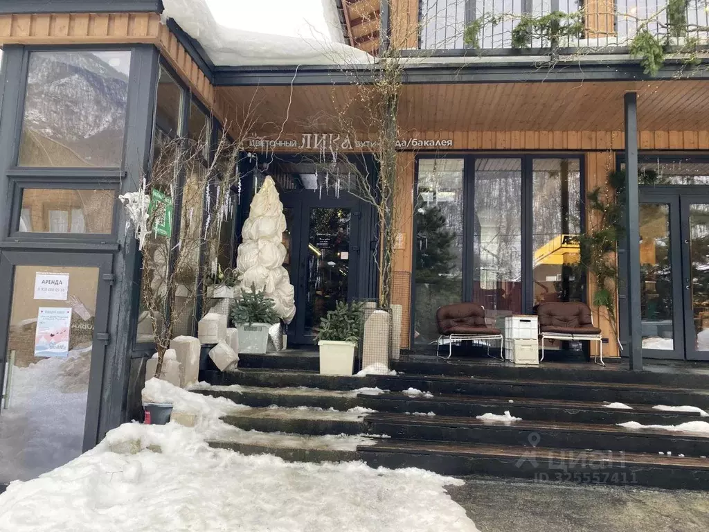 Торговая площадь в Краснодарский край, Сочи Красная Поляна пгт, ул. ... - Фото 1