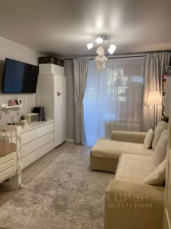 1-к кв. Московская область, Одинцово Любы Новоселовой бул., 3к1 (35.7 ... - Фото 1