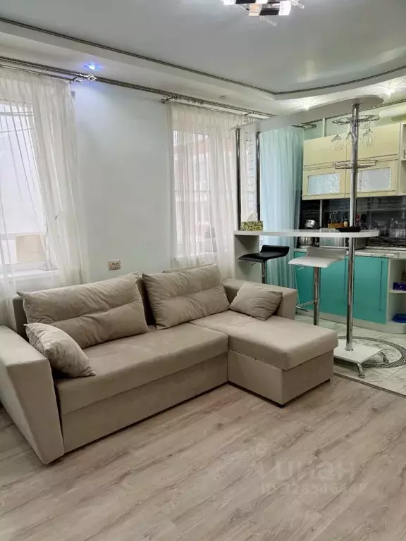 Студия Тульская область, Тула Петровский квартал мкр, ул. Константина ... - Фото 2