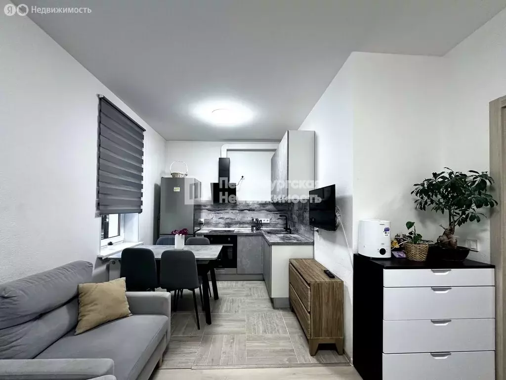 Квартира-студия: Бугры, Английская улица, 8 (25.4 м) - Фото 1