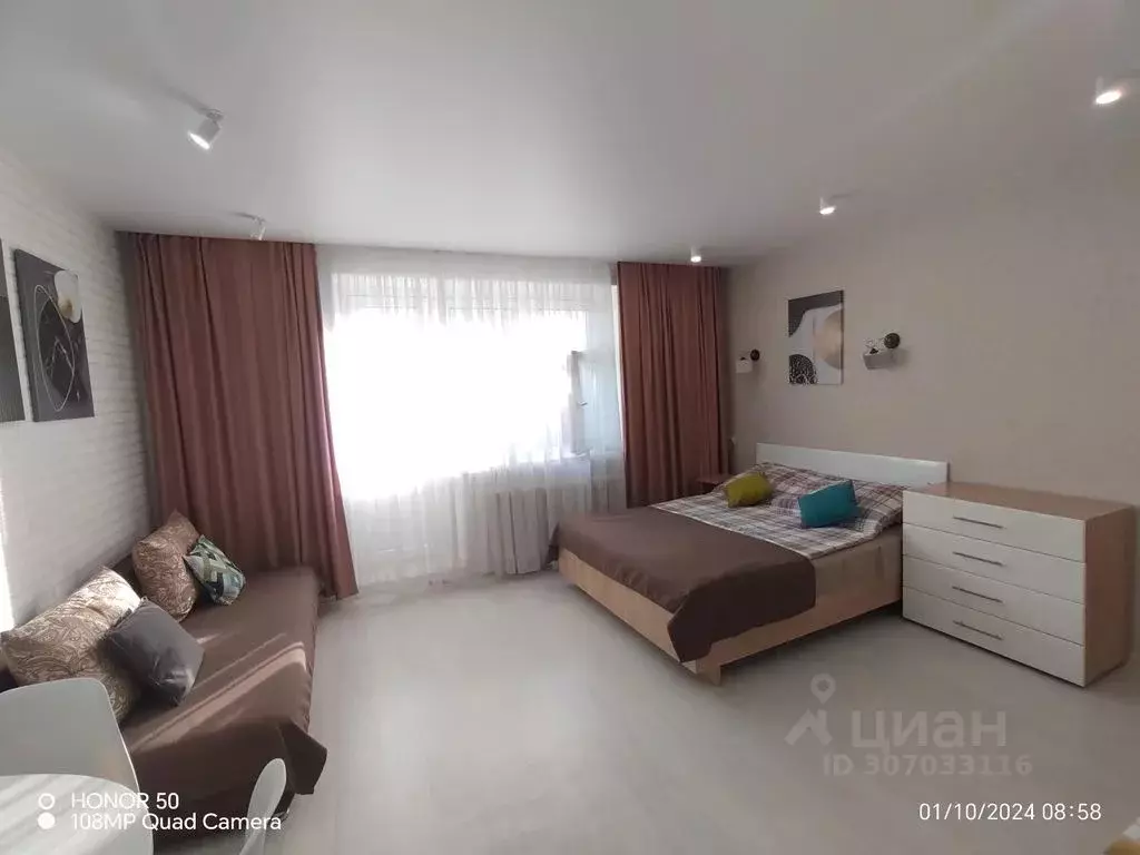 Студия Тюменская область, Тобольск 7-й мкр, 45 (30.0 м) - Фото 2