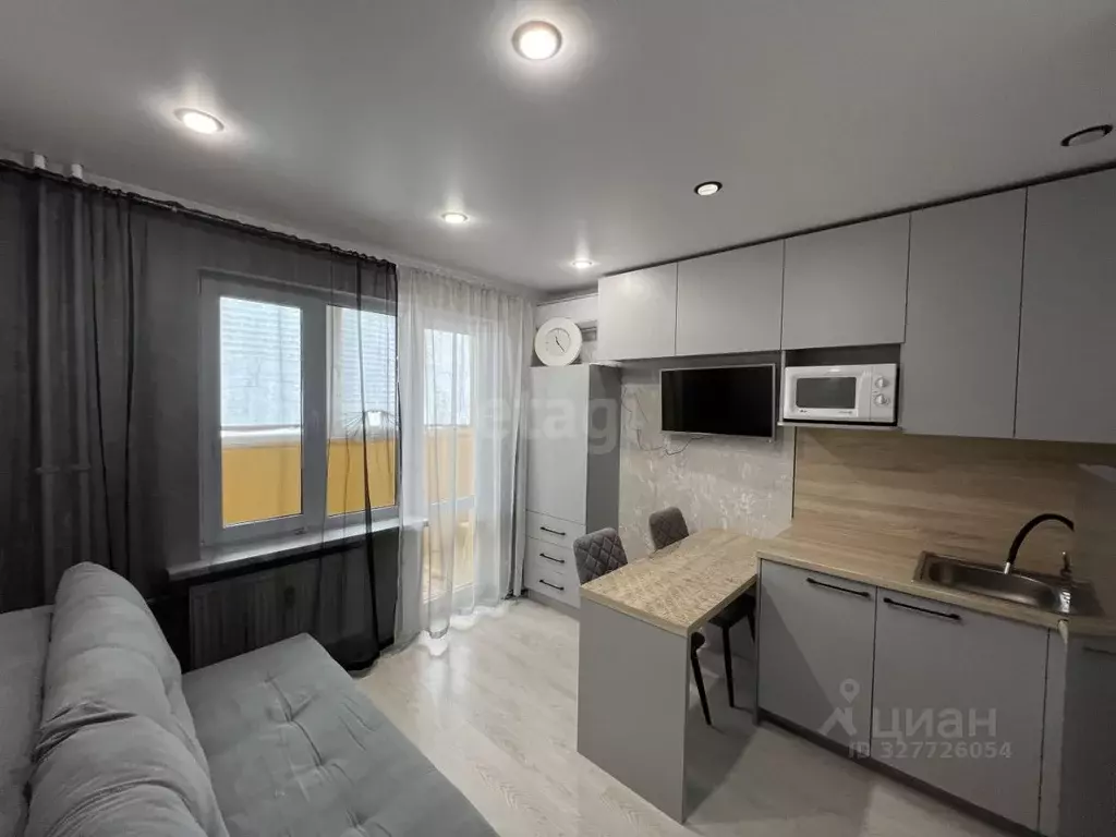 Студия Тюменская область, Тюмень ул. Новоселов, 113 (18.0 м) - Фото 1