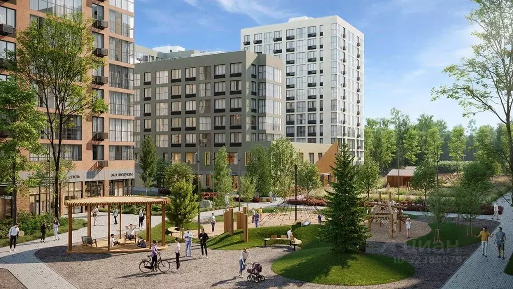 Студия Ленинградская область, Всеволожск А101 Всеволожск жилой ... - Фото 1