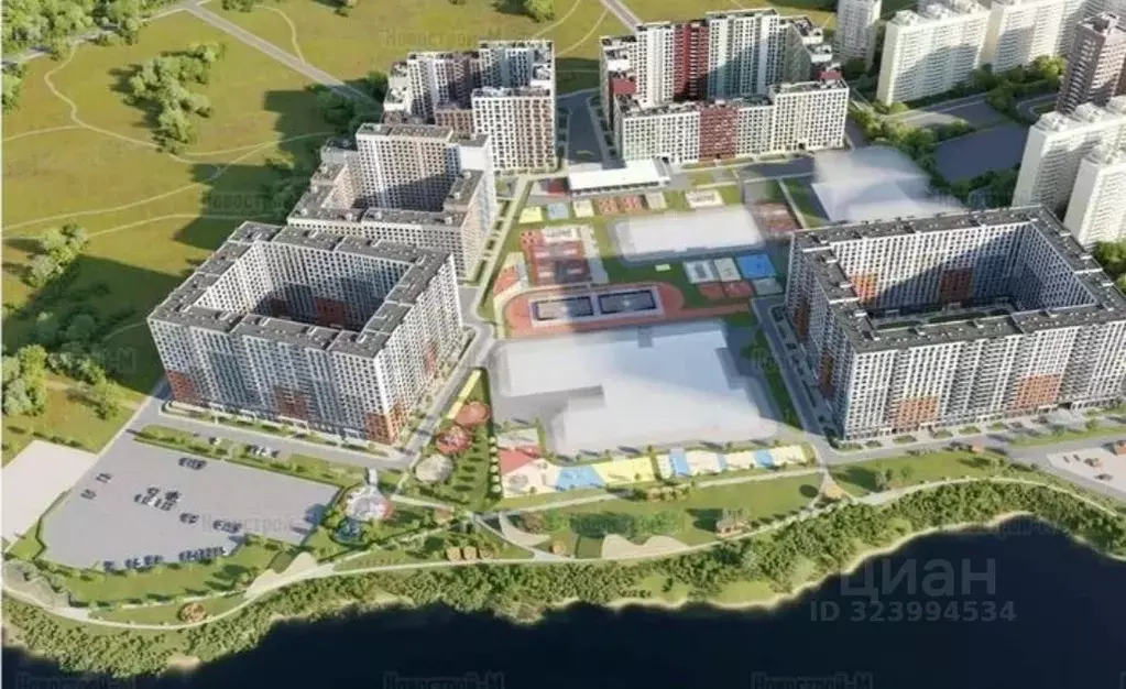 1-к кв. Московская область, Ленинский городской округ, д. Сапроново, ... - Фото 2