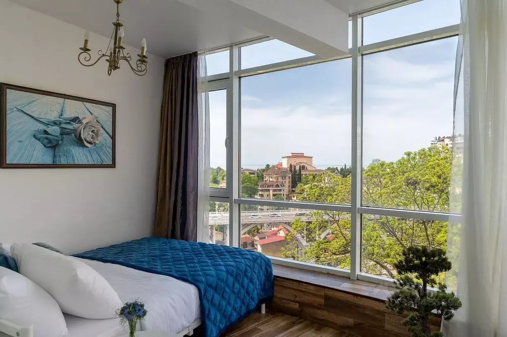 1-к кв. Краснодарский край, Сочи Светлана мкр, ул. Учительская, 9 ... - Фото 1