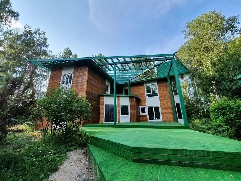 Коттедж в Ленинградская область, Всеволожский район, Куйвозовское ... - Фото 1