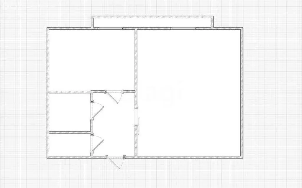 1-комнатная квартира: Апраксино, Молодёжная улица, 4 (32.9 м) - Фото 1