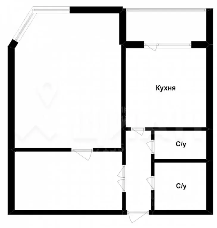 2-к кв. Тверская область, Тверь Октябрьский просп., 85/49 (44.0 м) - Фото 2