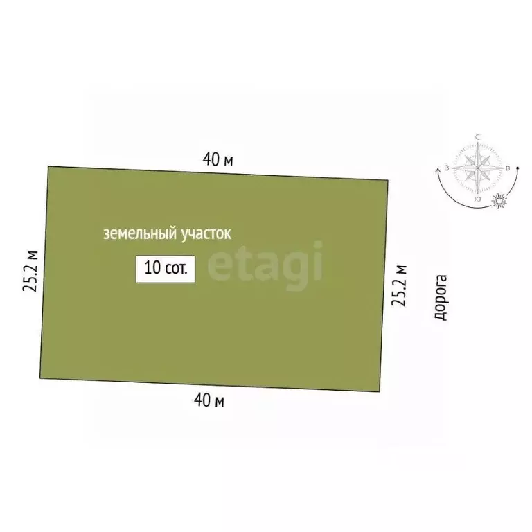 Участок в Тюменская область, Нижнетавдинский муниципальный округ, ... - Фото 1